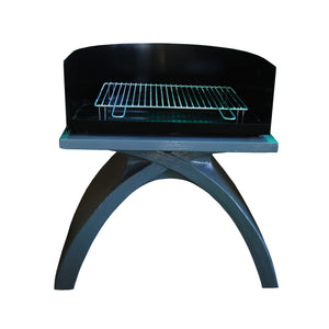 "Barequis" Contemporary Barbecue Grill Carbon