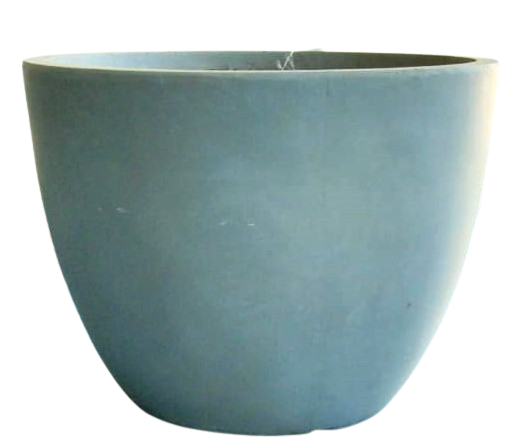 Round Fibercement Light Grey Pot GA30-1330 01