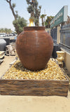 DP Issey Large Water Pot Fountain Terracotta Color