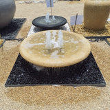 DP Masafi Desert Crystal Low Bowl Fountain Beige Color