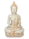 Vipassi Buda Concrete Statue Ocre 100cm Height