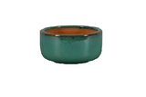 Wide and low Bowl Pot Ceramic Ice Green Color Set of 3