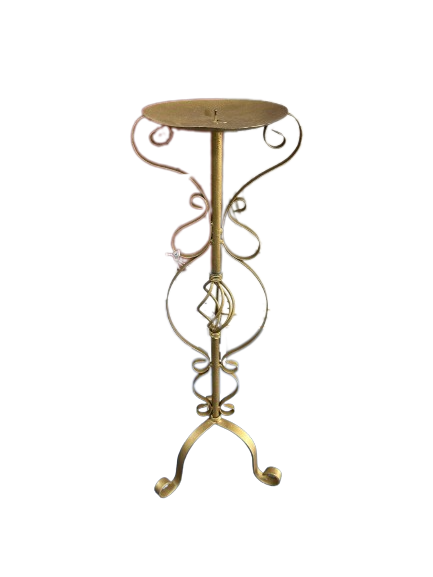 Classic Candle Holder Golden Color 60cm Height