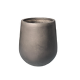 GA303452 Plain Crucible Pot Black Height 48cm Diameter 48cm