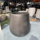 GA303453 Plain Crucible Pot Black Height 72cm Diameter 72cm