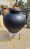 GRP pot with Stand Black Color  120cm Height