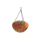 DG10011 Hanging Basket with Chain & Coco Liner Height 15cm Diameter 30cm