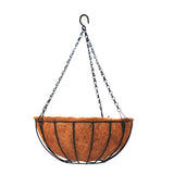 DG10011 Hanging Basket with Chain & Coco Liner Height 15cm Diameter 30cm