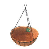 DG10012 Hanging Basket with Chain & Coco Liner Height 20cm Diameter 41cm