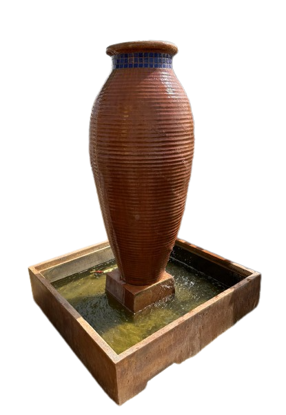 DP Dune With Blue Mosaic Pot Fountain 150cm Height