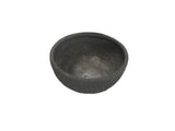 Dark Grey Rippled Bowl
