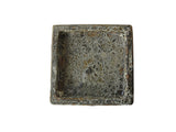 Square Ceramic Tray with Ancient Finish