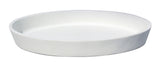 Round Saucer Fiberglass Trend White Multi Sizes