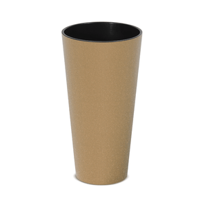 DTUS2502 Tubus Slim Eco Wood Friendly Plastic Pot Naturo Height 57cm Diameter 30cm