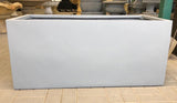 LT00850261 Poly Rectangular Planter Grey Height 30cm Length 70cm