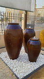 Puro Pot Fountain With Blue Mosaic Terracotta Color Set