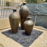 DP Wafi Pot Fountain Olive Color Set