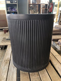 Monique With Vertical Striped Black Pot 70cm Height