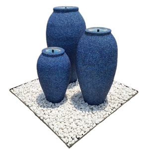 Puro Desert Crystal Pot Fountain Blue Color Set