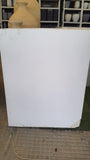 GA301955 Tall Rectangular Fibercement Pot White Height 90cm Length 100cm