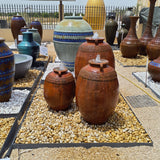 Batul Pot Fountain Terracotta Color Set