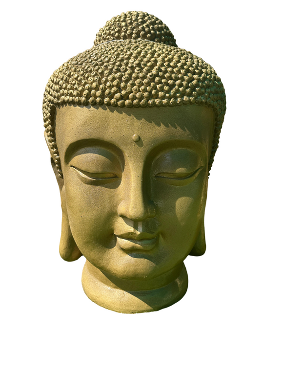 Buddha Head Fibercement  GA40-522L Gold