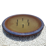 Masafi With Blue Mosaic Bowl Fountain Terracotta Color