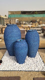 DP Puro Desert Crystal Pot Fountain Blue Color Set