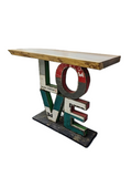 Love Metal Table 120cm height