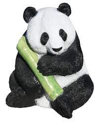Xibao Panda Concrete Panda Statue Color 53cm Height
