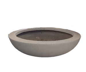 Low Wide Fibercement Pot ga30-1002