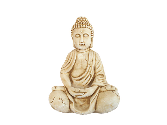 Thai Meditating Buddha Concrete Statue
