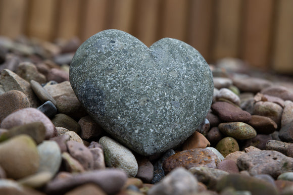 Heart Stone Multi-Size Basanite Stone