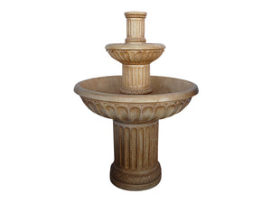 Fluted Tiered Fountain