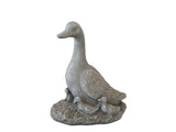 Mother Duck with Ducklings Statue