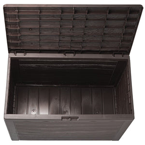 Matuba Wood Design Garden Storage Box Dark Brown XL MBWL140