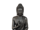 Sitting Zen Buddha Medium Height Fibercement Statue
