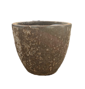 Egg Pot Ceramic Ancient Melbourne 1-03AD Antique Brown