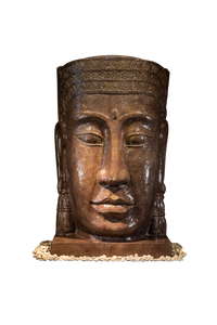 Khmer Head Fountain Cast Stone 147cm Height P WGKH02 147F