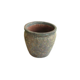 Gardener Round Ceramic Bowl with Ancient Finish