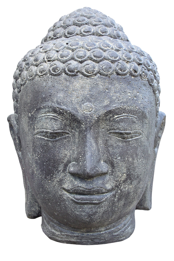 Buddha head water Feature Cast-Stone 132cm Height PLWGBH01 125AF