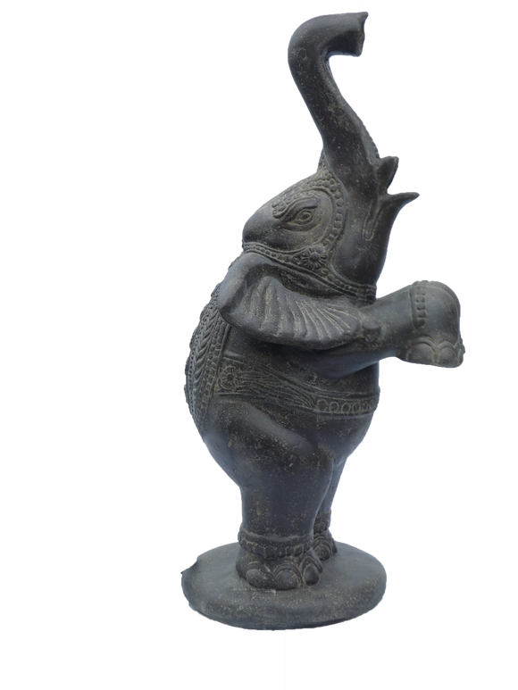 Standing Elephant Spout Cast Stone 92cm Height PL WGSTEEL EPH 090AF