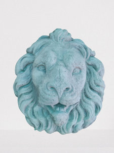 Regal Lion Face Spout Cast Stone Garden Spout Sorrento Sandstone Finish