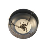 Metal Round Pot With Hanging Chain DG 16724