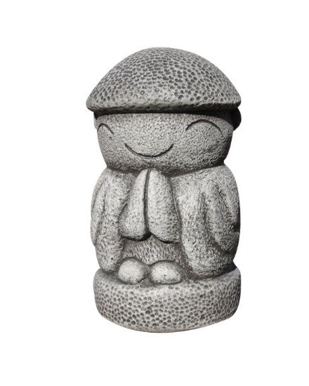 Akio Monje Concrete Monk Statue Grey