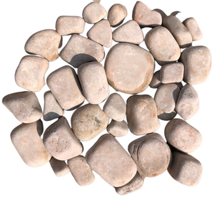 Dholpure Beige Sandstone Pebbles Per 20kg Bag