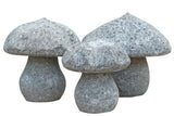Mushroom Statue Basanite Stone 28cm Height Cst Mushroom