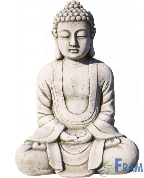 Dharma Concrete Meditating Buddha Musgo