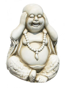 Noye Concrete Happy Smiling Buda Verde