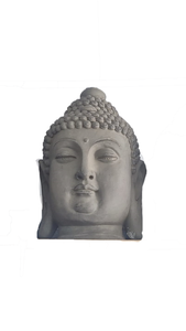 Fibercement Buddha Head GA40-400 Ancient Cement